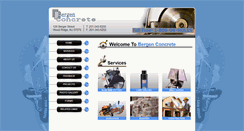 Desktop Screenshot of bergenconcrete.net